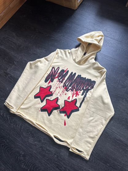 CREAM STAR HOODIE